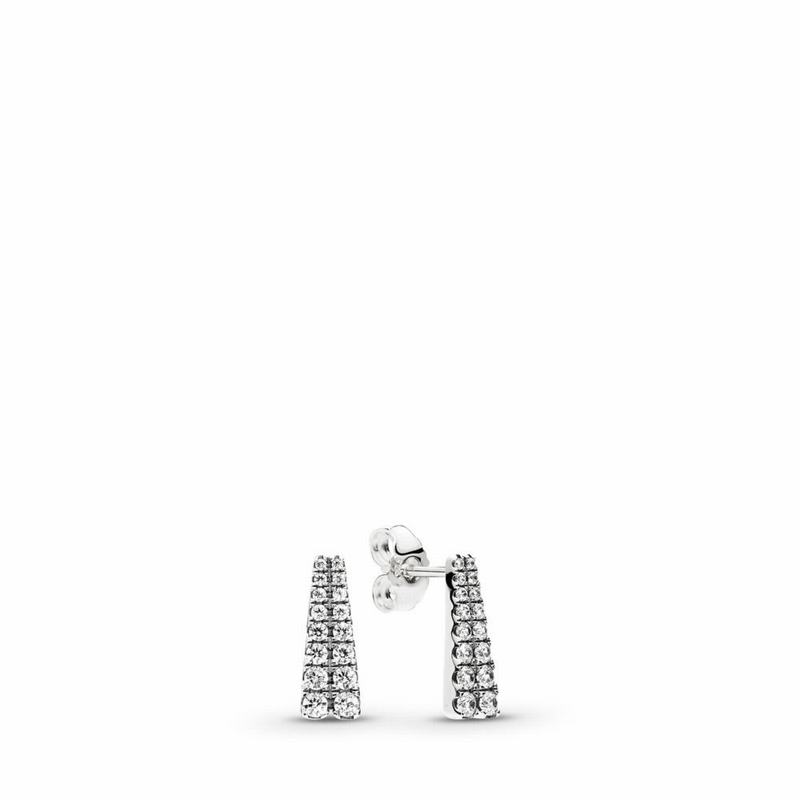 Pandora Shooting Stars Stud Earrings Outlet NZ, Sterling Silver (073891-NJZ)